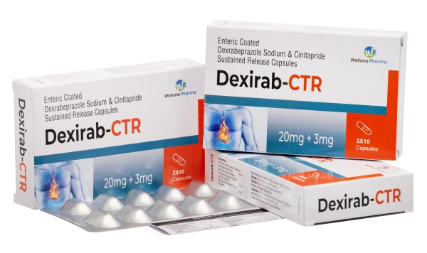 Dexrabeprazole Sodium & Cinitapride Capsules