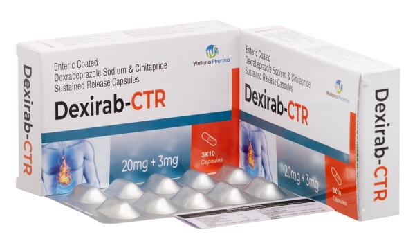 Dexrabeprazole Sodium & Cinitapride Capsules