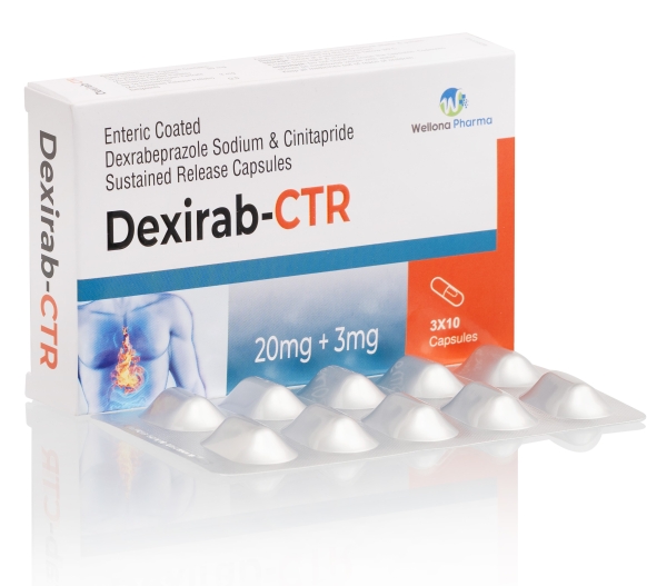Dexrabeprazole Sodium & Cinitapride Capsules