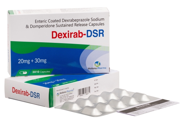 Dexrabeprazole Sodium & Domperidone Capsules