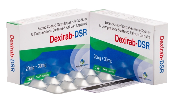 Dexrabeprazole Sodium & Domperidone Capsules