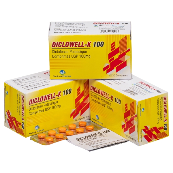 Diclofenac Potassium Tablets 100mg