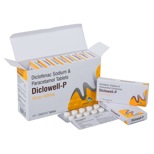 Diclofenac Sodium Paracetamol Tablets