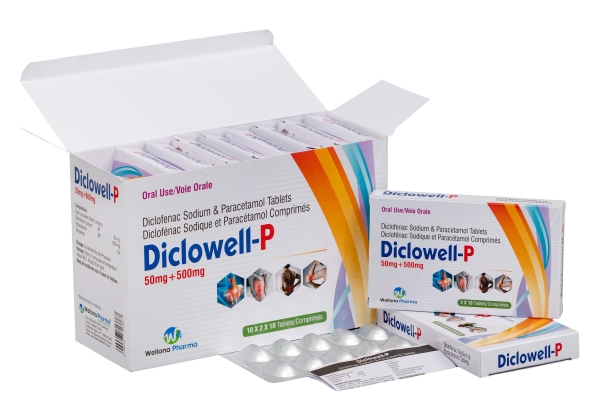 Diclofenac Sodium Paracetamol Tablets