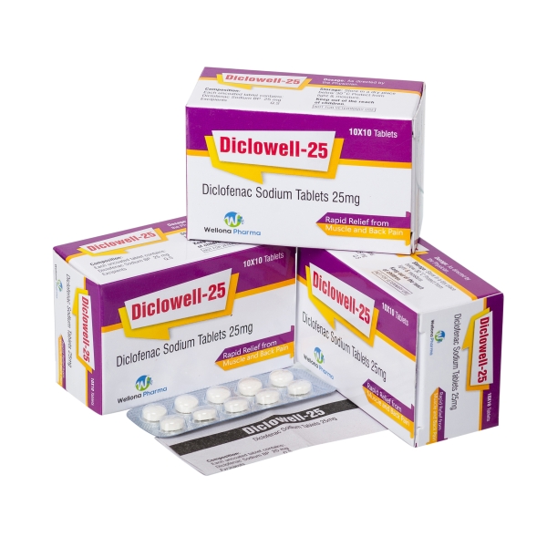 Diclofenac 25mg Tablets