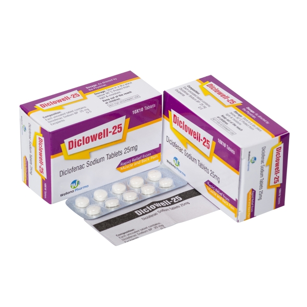 Diclofenac 25mg Tablets