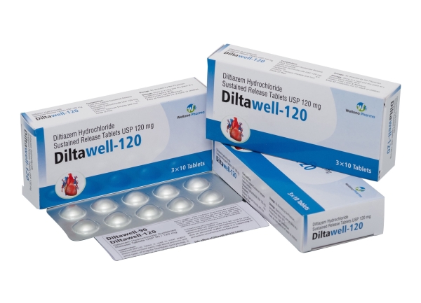 Diltiazem Hydrochloride Tablets 120 mg