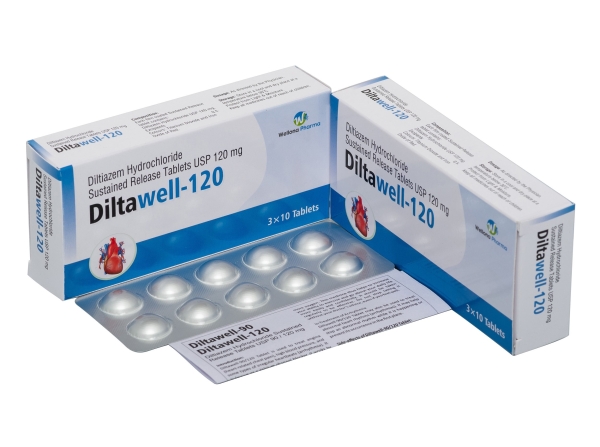 Diltiazem Hydrochloride Tablets 120 mg