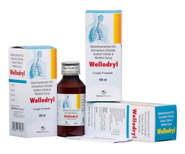 Diphenhydramine Ammonium Chloride Sodium Citrate Syrup