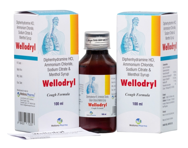 Diphenhydramine Ammonium Chloride Sodium Citrate Syrup