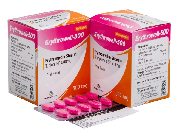 Erythromycin 500mg Tablets