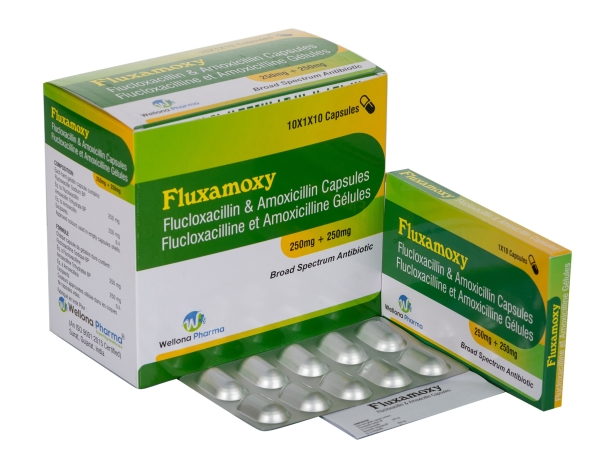 Flucloxacillin and Amoxicillin Capsules