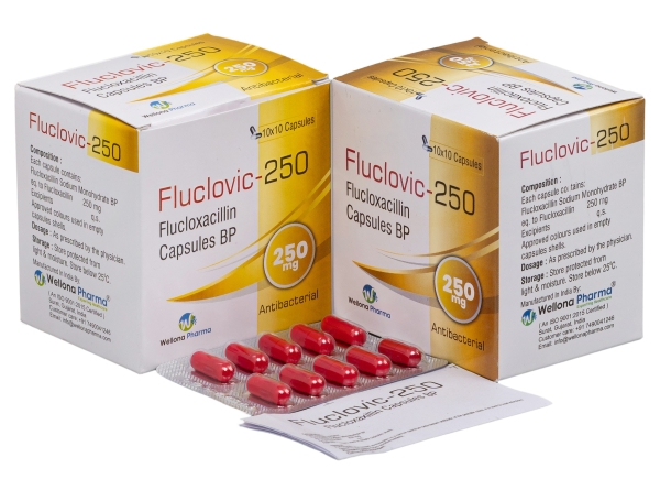 Flucloxacillin Capsules 250mg