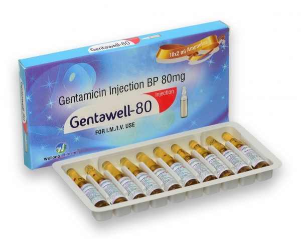 Gentamicin 80mg Injection