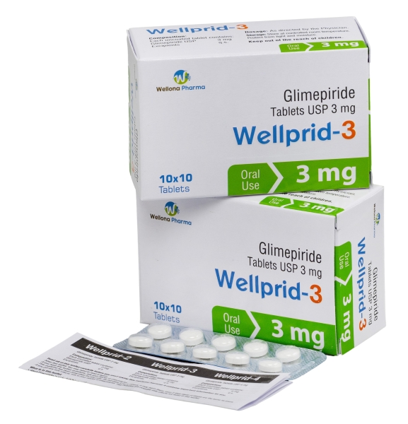 Glimepiride Tablets 3 mg