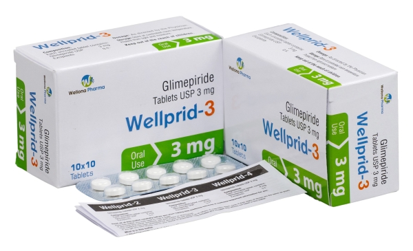 Glimepiride Tablets 3 mg