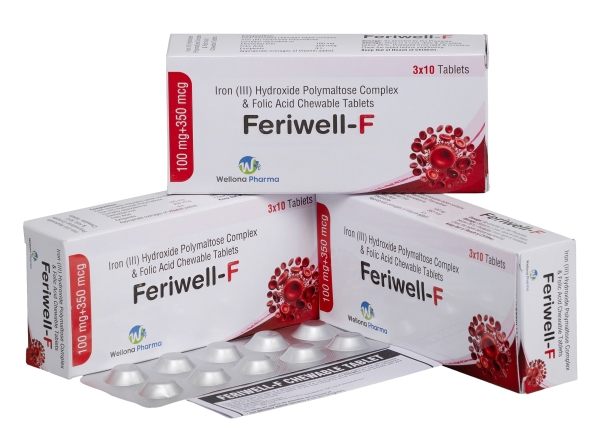 Iron (III) Hydroxide Polymaltose Complex & Folic Acid Chewable Tablets