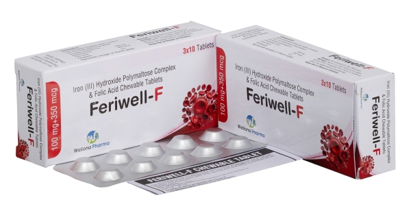 Iron (III) Hydroxide Polymaltose Complex & Folic Acid Chewable Tablets
