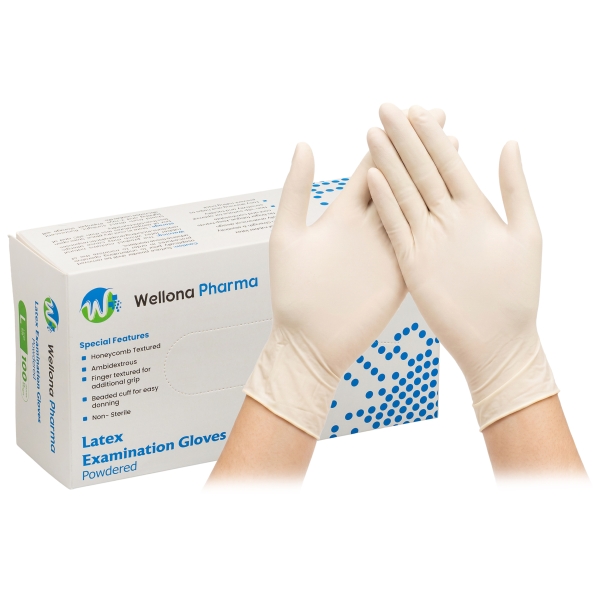 Latex Examination Gloves