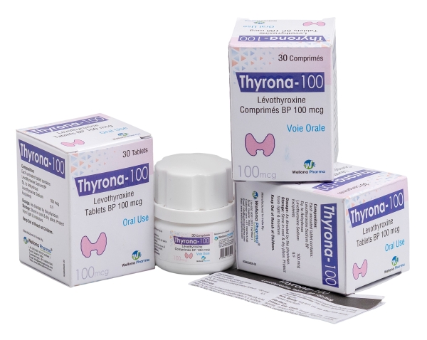 Levothyroxine 100mcg Tablets
