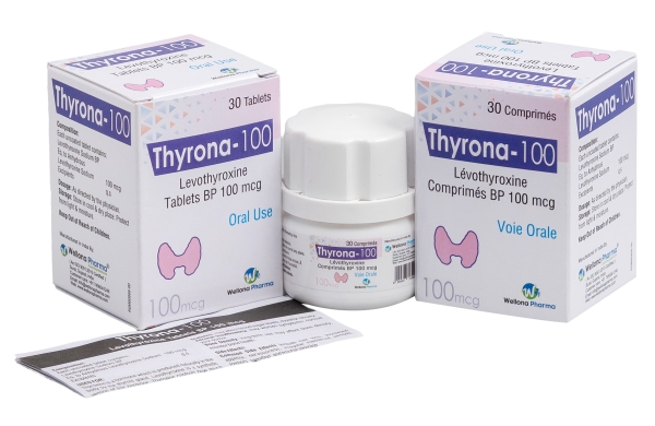 Levothyroxine 100mcg Tablets