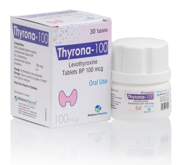 Levothyroxine 100mcg Tablets