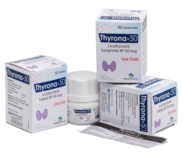 Levothyroxine 50mcg Tablets