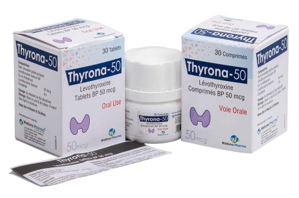 Levothyroxine 50mcg Tablets
