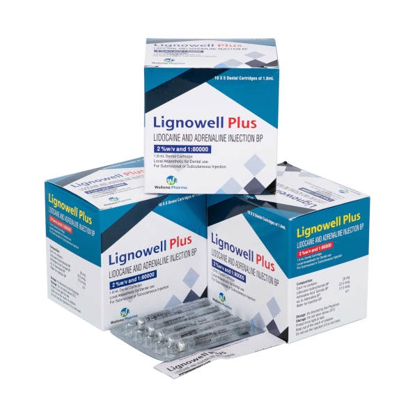 Lignocaine Adrenaline Dental Cartridges