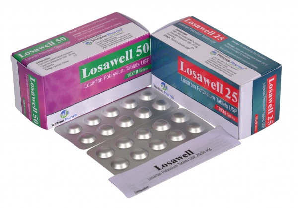 Losartan 25mg Tablets