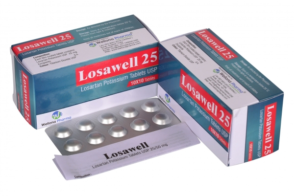 Losartan 25mg Tablets