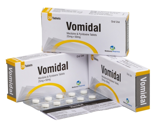 Meclizine & Pyridoxine Tablets