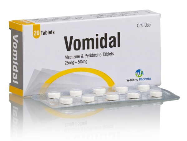 Meclizine & Pyridoxine Tablets