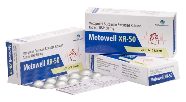 Metoprolol 50mg Tablets