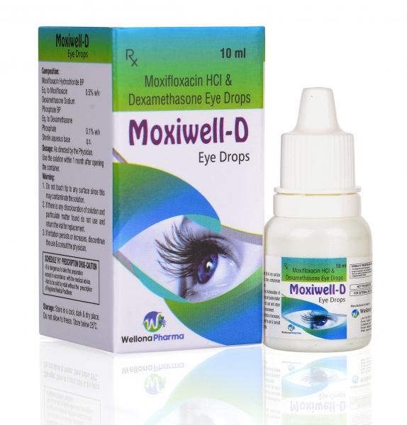 Moxifloxacin & Dexamethasone Eye Drops