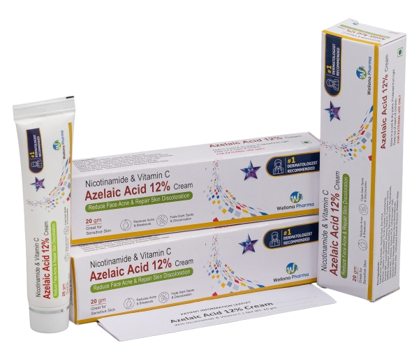Nicotinamide & Vitamin C Azelaic Acid 12% Cream