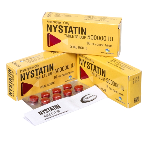 Nystatin Oral Tablets 500,000 IU