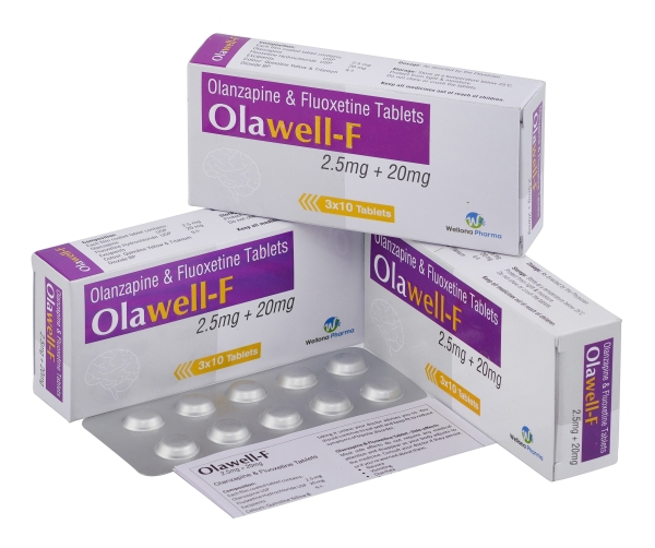 Olanzapine 2.5mg & Fluoxetine 20mg Tablets