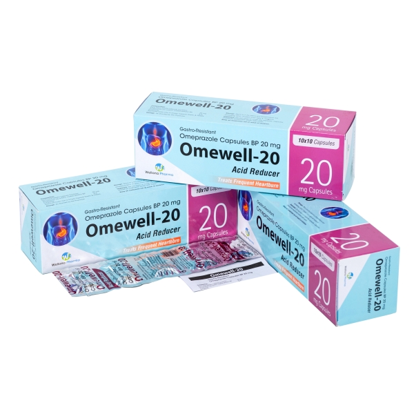 Omeprazole 20mg Capsules