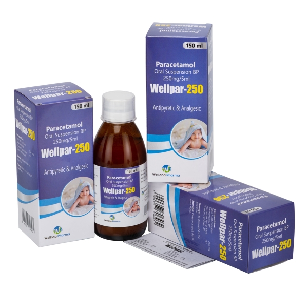 Paracetamol Oral Suspension 250 mg