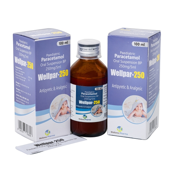 Paracetamol Suspension 250 mg