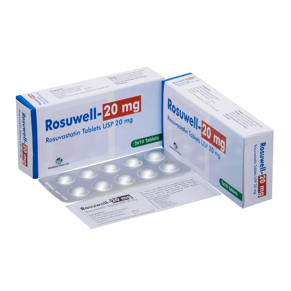 Rosuvastatin 20mg Tablets