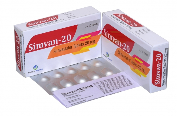 Simvastatin Tablets 20mg
