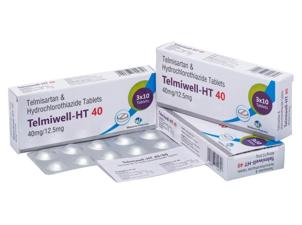 Telmisartan & Hydrochlorothiazide 40mg Tablets