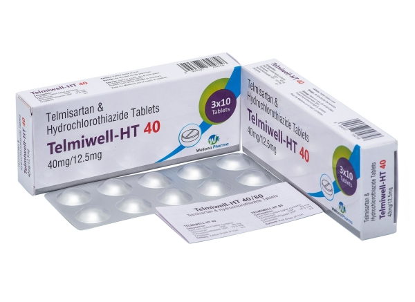 Telmisartan & Hydrochlorothiazide 40mg Tablets