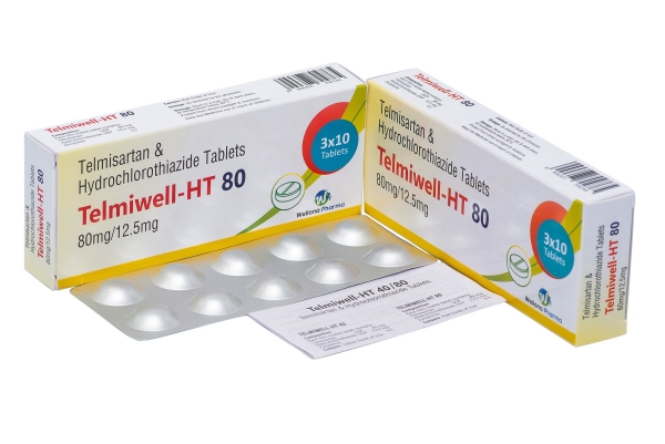 Telmisartan & Hydrochlorothiazide 80 mg Tablets