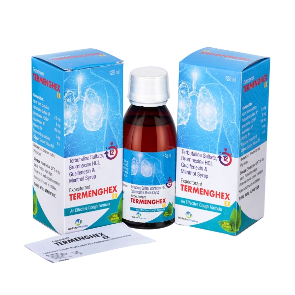 Terbutaline Sulphate Bromhexine Guaiphenesin Syrup