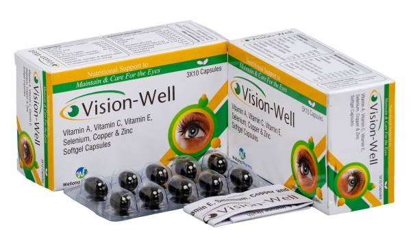Vitamin A, Vitamin C, Vitamin E, Selenium, Copper & Zinc Softgel Capsules