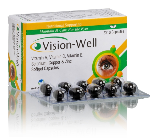 Vitamin A, Vitamin C, Vitamin E, Selenium, Copper & Zinc Softgel Capsules