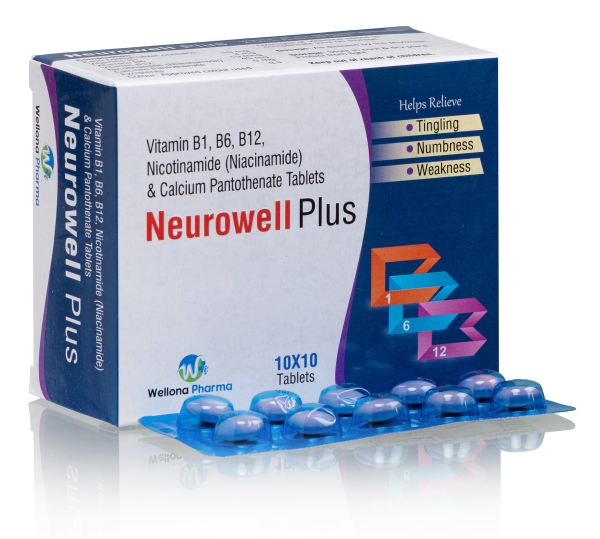 Vitamin B1, B6, B12, Nicotinamide & Calcium Tablets